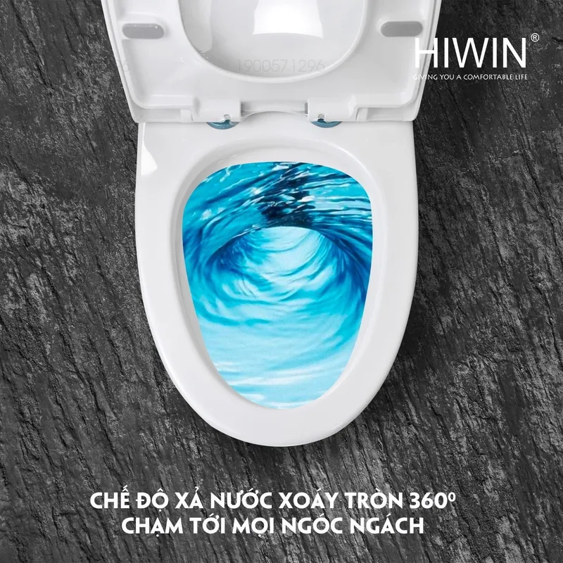 Bồn cầu nguyên khối cao cấp HIWIN MT-2060