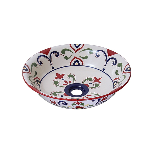 Chậu lavabo đặt bàn sứ mỹ thuật Kanly SU402