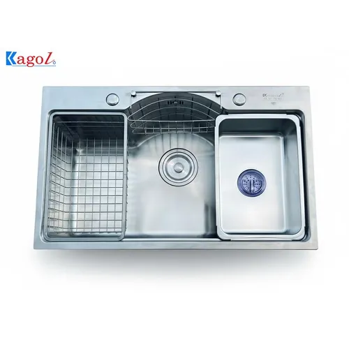 Chậu rửa bát inox 304 1 hố Kagol K7848 304