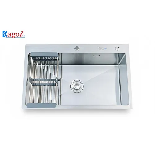 Chậu rửa bát inox 304 1 hố Kagol K8050 304