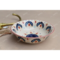 Chậu lavabo đặt bàn sứ mỹ thuật Kanly SU405