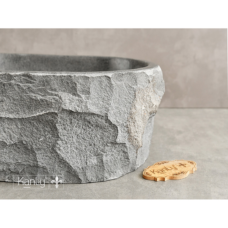 Chậu lavabo đá bazan Kanly MAR15BZ