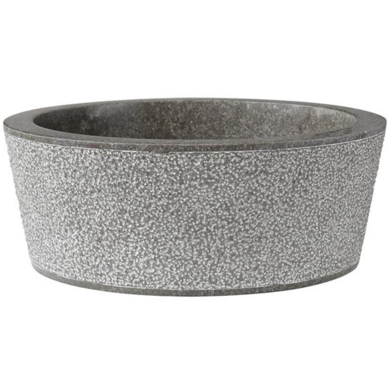 Chậu lavabo đặt bàn đá Marble tự nhiên Kanly MAR7E4i