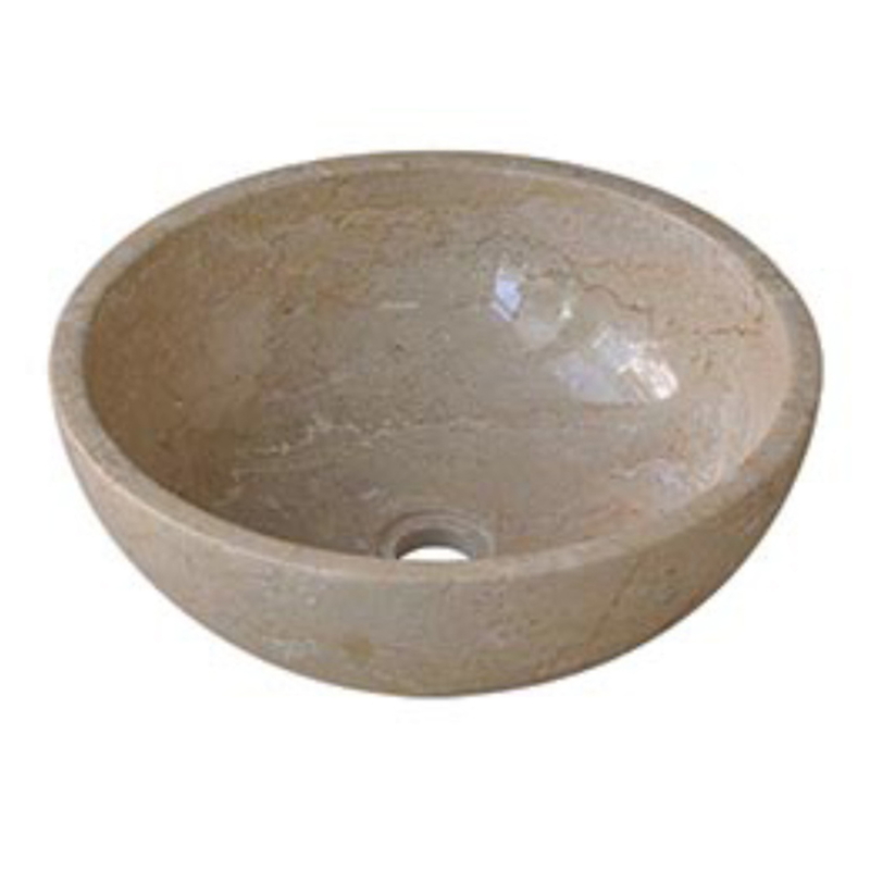 Chậu lavabo đặt bàn đá tự nhiên Kanly MAR11N