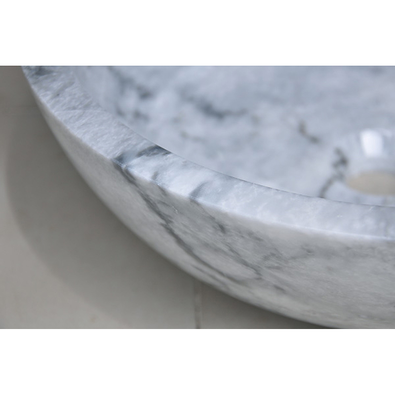 Chậu lavabo đặt bàn đá tự nhiên Kanly MAR133N
