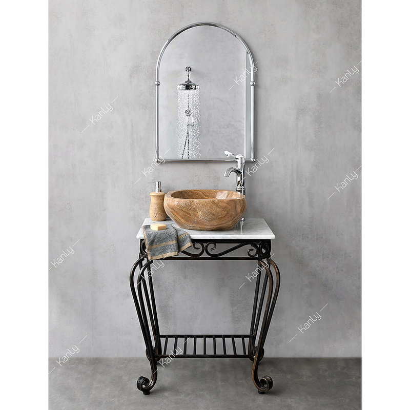 Chậu lavabo đặt bàn đá tự nhiên Kanly ONY59i