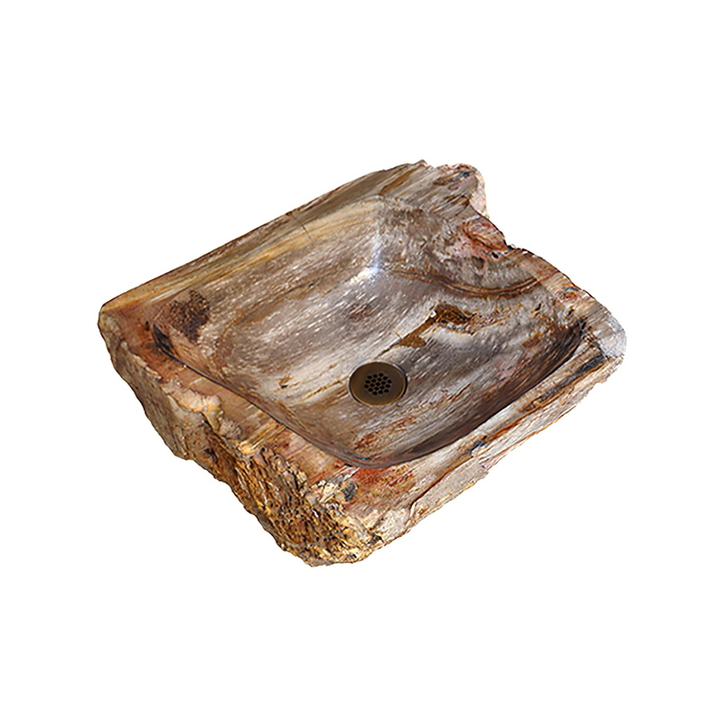 Chậu lavabo đặt bàn gỗ hóa thạch Kanly WDM04i