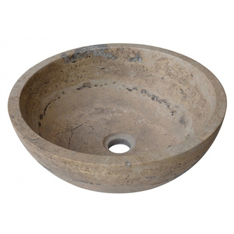 Chậu Rửa Mặt Đặt Bàn Đá Tự Nhiên Kanly MAR14V