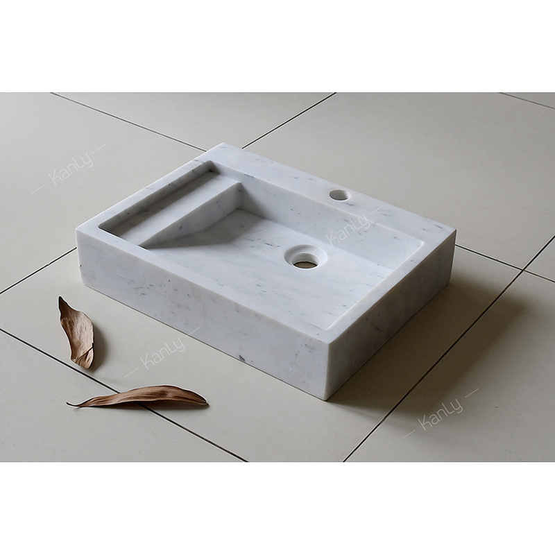 Chậu Rửa Mặt Đặt Bàn Đá Tự Nhiên Kanly MAR23V
