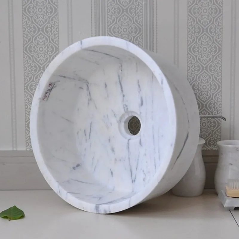 Chậu Rửa Mặt Đặt Bàn Đá Tự Nhiên Kanly MAR7E3