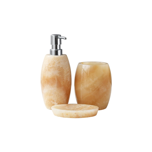 Bộ Lọ Đựng Xà Phòng Bằng Đá Kanly PK12