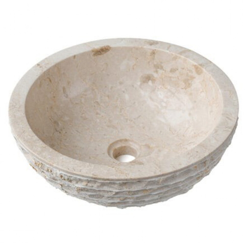 Chậu lavabo đặt bàn đá Marble tự nhiên Kanly MAR11Bi
