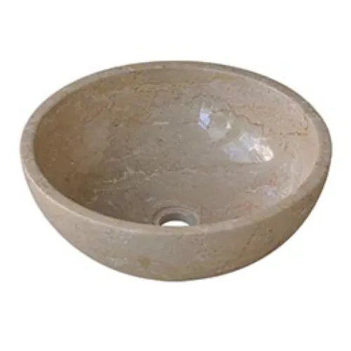 Chậu lavabo đặt bàn đá tự nhiên Kanly MAR11N