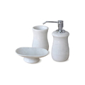 Bộ Lọ Đựng Xà Phòng Bằng Đá Kanly PK03