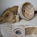 Chậu lavabo đá marble nguyên khối Kanly MAR8E
