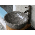 Chậu lavabo đặt bàn đá Marble tự nhiên Kanly MAR14i