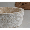 Chậu lavabo đặt bàn đá Marble tự nhiên Kanly MAR7E1i