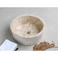 Chậu lavabo đặt bàn đá Marble tự nhiên Kanly MAR7E1i