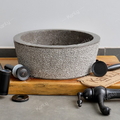 Chậu lavabo đặt bàn đá Marble tự nhiên Kanly MAR7E4i