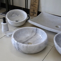 Chậu lavabo đặt bàn đá tự nhiên Kanly MAR123N