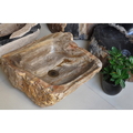 Chậu lavabo đặt bàn gỗ hóa thạch Kanly WDM04i