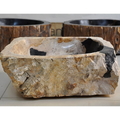 Chậu lavabo đặt bàn gỗ hóa thạch Kanly WDM04i