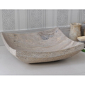 Chậu Rửa Mặt Đặt Bàn Đá Tự Nhiên Kanly MAR34V