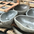 Chậu Rửa Mặt Đặt Bàn Đá Cuội Kanly MAR15i