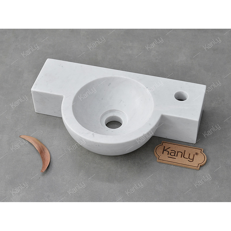 Chậu Rửa Mặt Treo Tường Đá Tự Nhiên Kanly MAR6M013 (MAR6M3V)
