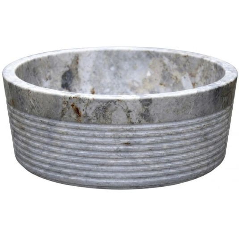 Chậu lavabo bằng đá chạy viền Kanly MAR8E1