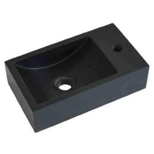 Chậu lavabo bằng đá mini treo tường/đặt bàn Kanly MAR9M02