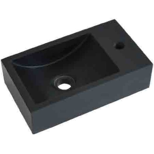 Chậu lavabo bằng đá mini treo tường/đặt bàn Kanly MAR9M03 
