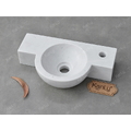 Chậu Rửa Mặt Treo Tường Đá Tự Nhiên Kanly MAR6M013 (MAR6M3V)