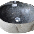Chậu lavabo bằng đá tự nhiên Kanly Mar15HV