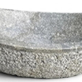 Chậu lavabo bằng đá oval Kanly MAR64FI