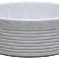 Chậu lavabo bằng đá chạy viền Kanly MAR8E3 