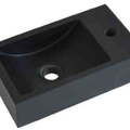 Chậu lavabo bằng đá mini treo tường/đặt bàn Kanly MAR9M02