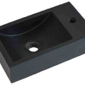 Chậu lavabo bằng đá mini treo tường/đặt bàn Kanly MAR9M03 