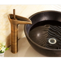 Vòi lavabo nóng lạnh bằng đồng cổ điển Kanly GCA07