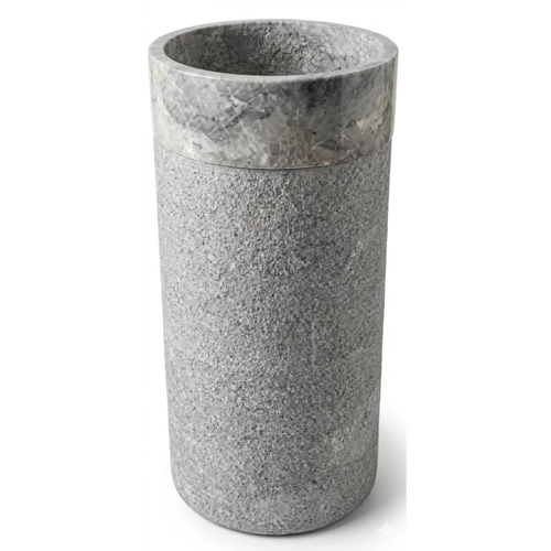 Chậu lavabo chân đứng ống trụ tròn Kanly MAR71CV 