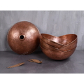 Chậu lavabo đặt bàn bằng đồng Kanly BL0222