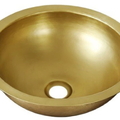 Chậu Lavabo Đặt Bàn Đồng Thau Kiểu Cổ Tròn Kanly BL2111 (RSC318V)