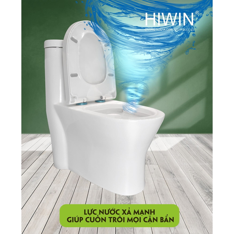 Bồn cầu nguyên khối cao cấp HIWIN MT-2012