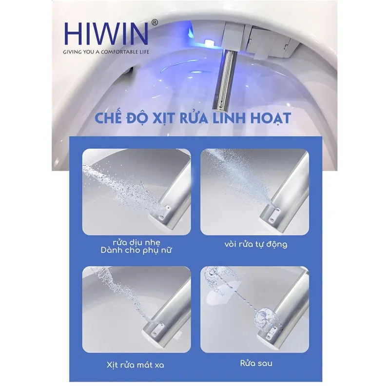 Bồn cầu thông minh cao cấp HIWIN MT-666