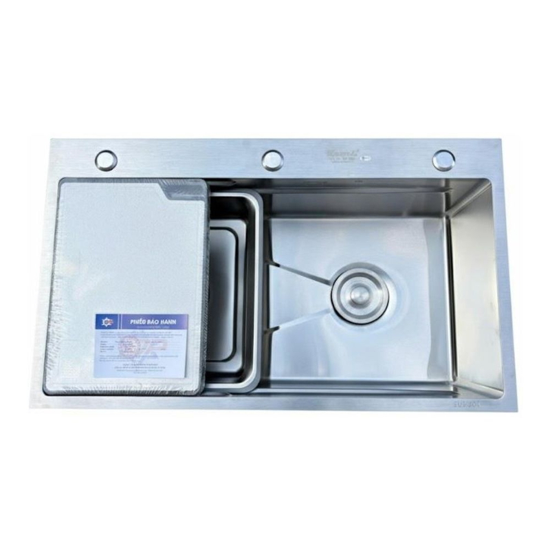 Chậu rửa bát inox 304 1 hố Kagol K6846 304