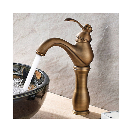 Vòi lavabo nóng lạnh bằng đồng cổ điển Kanly GCA09