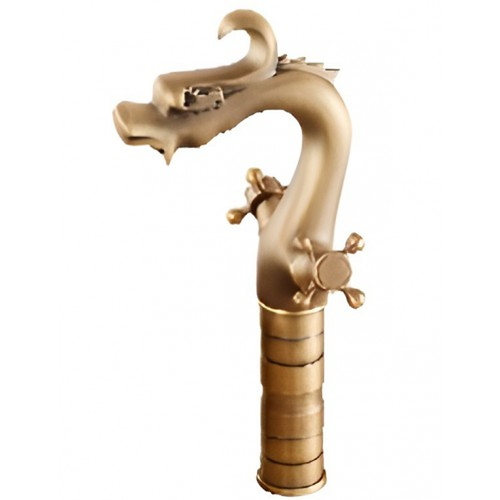 Vòi lavabo nóng lạnh bằng đồng cổ điển Kanly GCA10