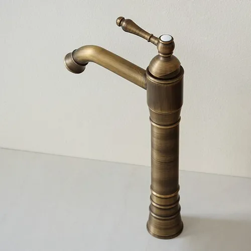 Vòi lavabo nóng lạnh bằng đồng cổ điển Kanly GCA13