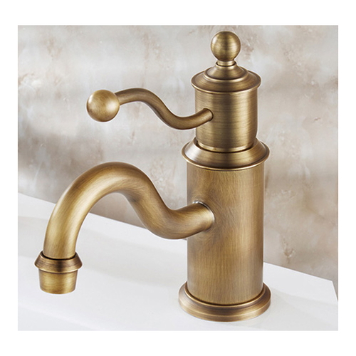 Vòi lavabo nóng lạnh bằng đồng cổ điển Kanly GCV08