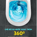 Bồn cầu nguyên khối cao cấp HIWIN MT-3036